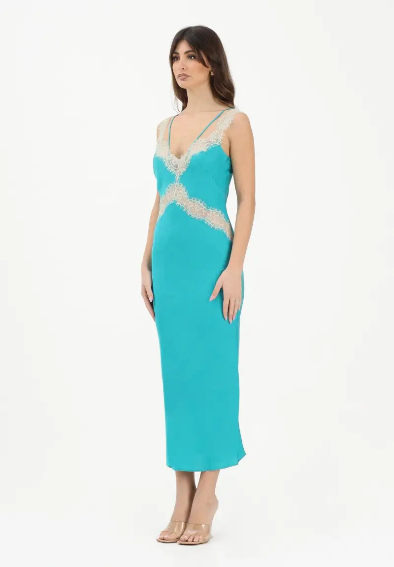 Abito midi ANISE turchese da donna