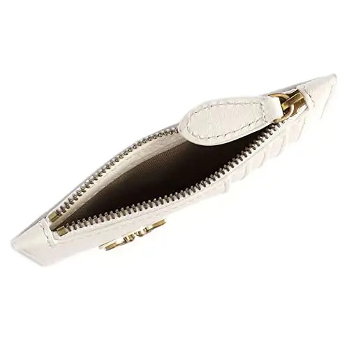 Pinko Airone CARDHOLDER Vitello, Accessori Portacarte da Viaggio Donna, Z14Q_Bianco Seta miniatura 3