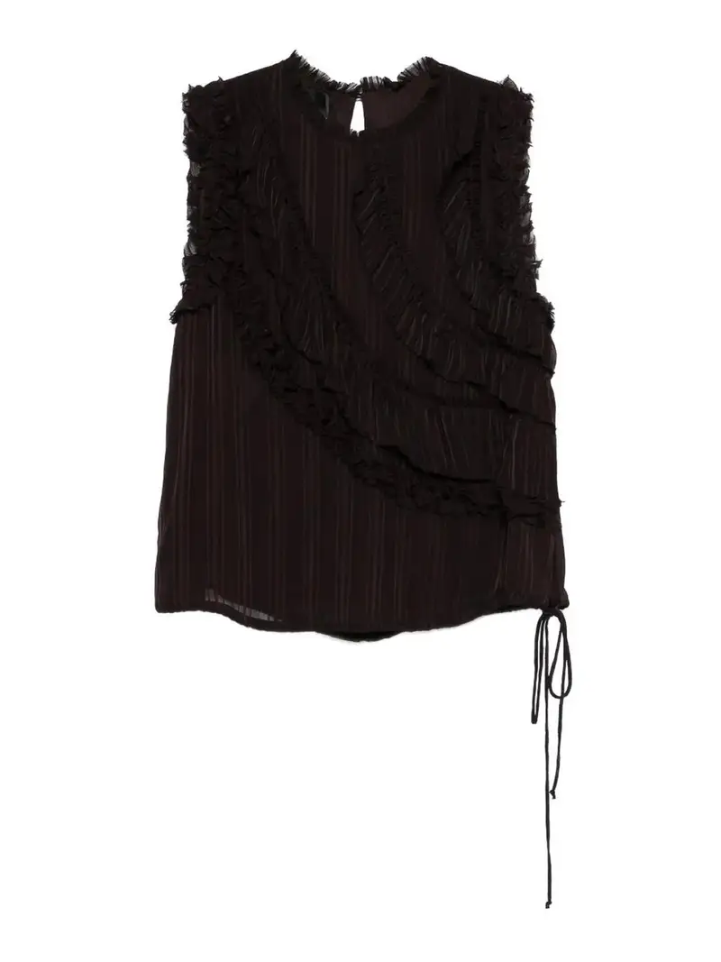 Allodola in alto Marrone