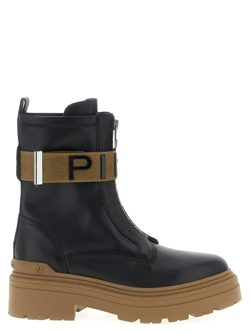 Ankle boot calf leather Donna Pinko SD0219P061-Z99 Nero BLACK