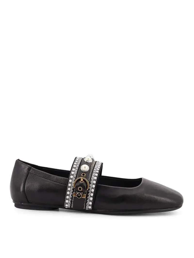 Ballerine In Pelle Nero