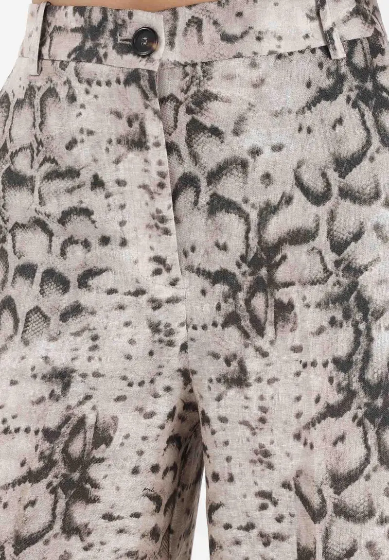 Pinko Bermuda Donna Beige 4346328 miniatura 3