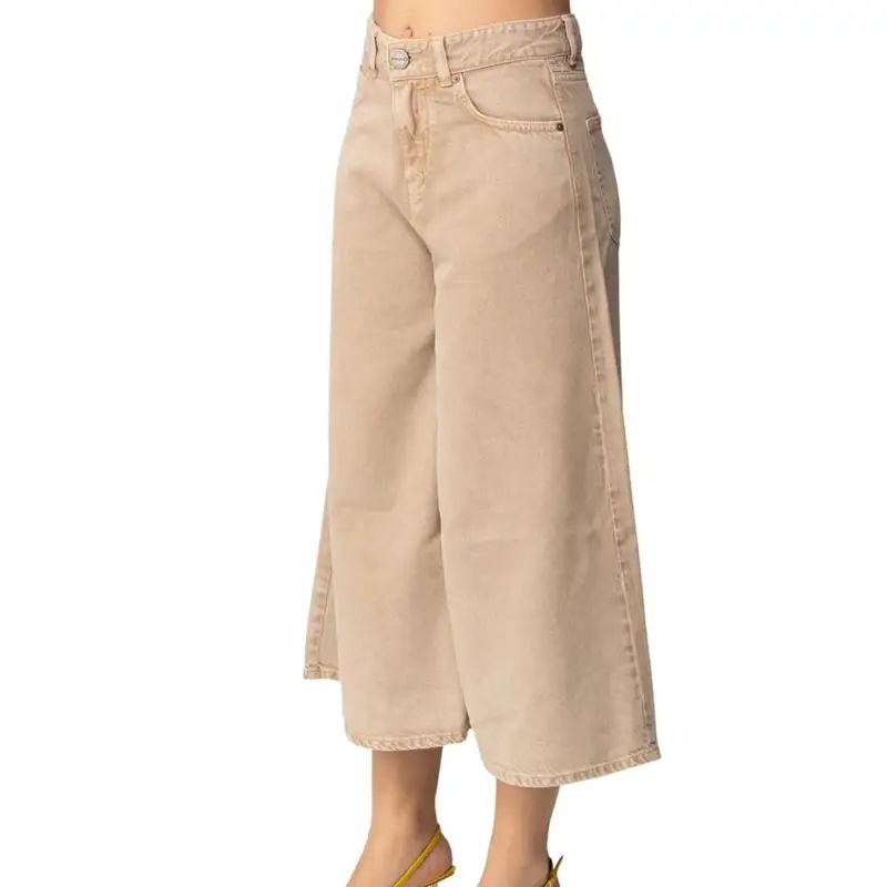 Pinko Bermuda Donna Beige 4367310 miniatura 2