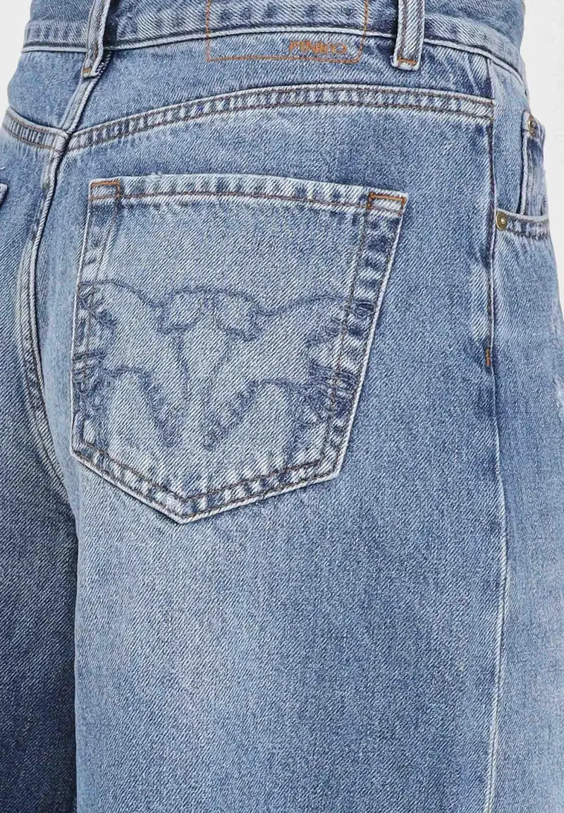 Pinko Bermuda Donna Denim 2818658 miniatura 3