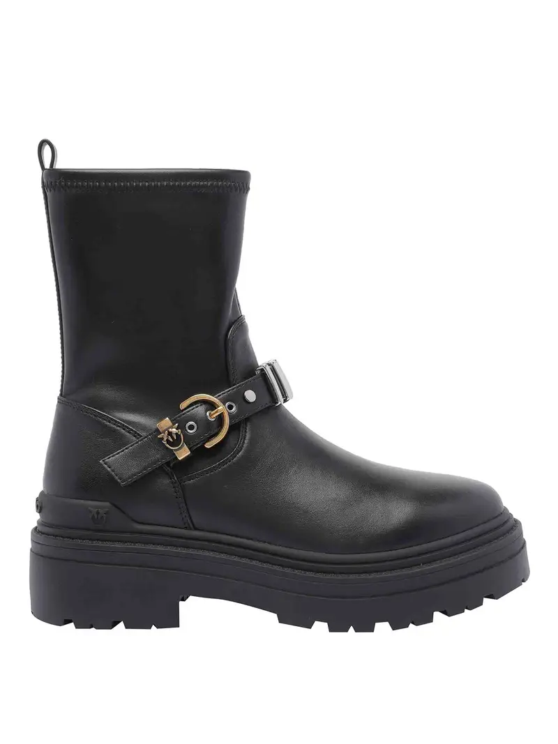 Black Mia 27 Booties Nero