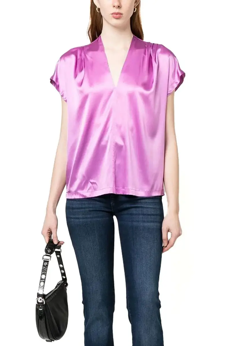 Blusa Satin Stretch miniatura 3