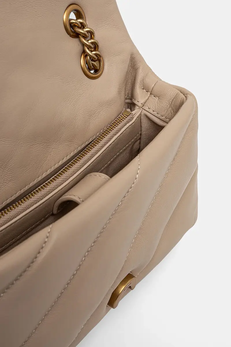 Pinko Borsa a mano Beige 3889392 miniatura 4