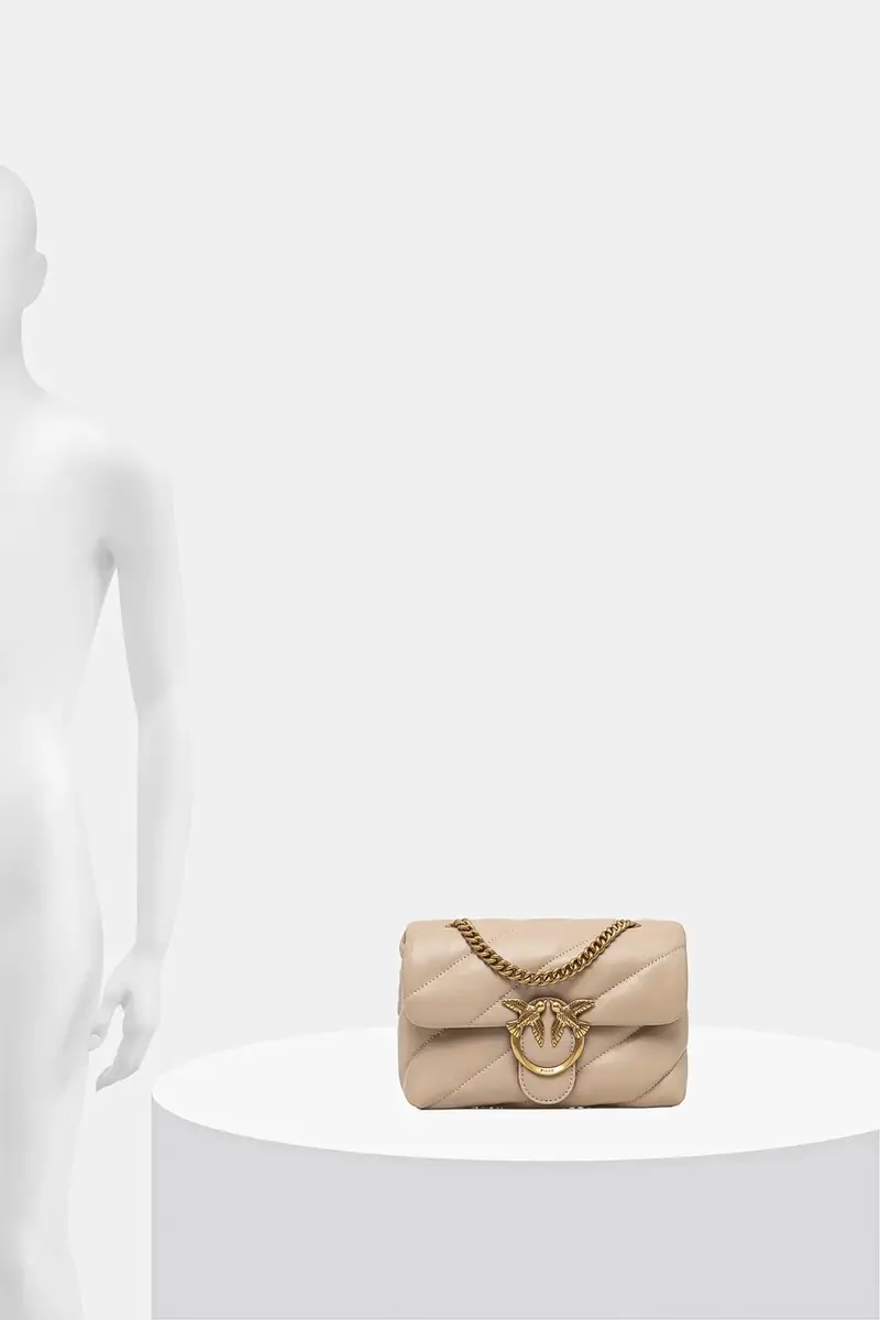 Pinko Borsa a mano Beige 3889392 miniatura 5