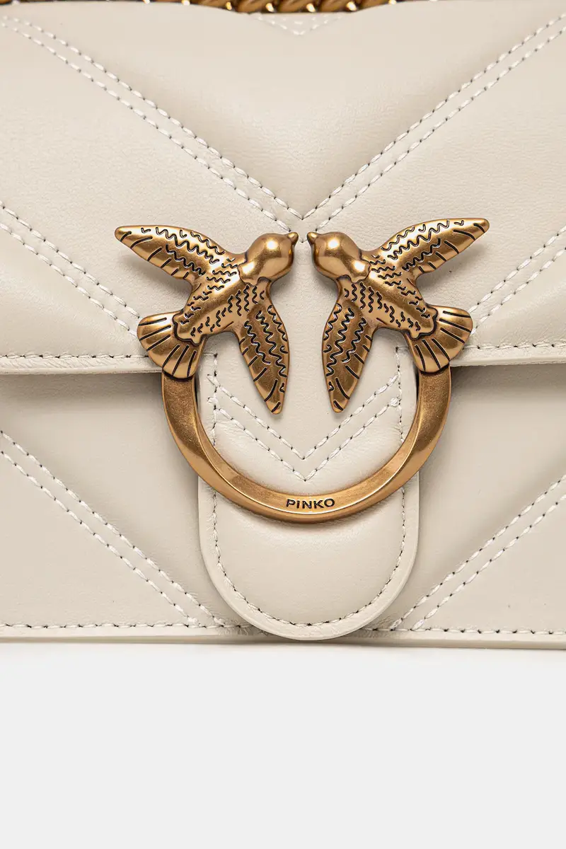 Pinko Borsa a mano Beige 3889404 miniatura 3