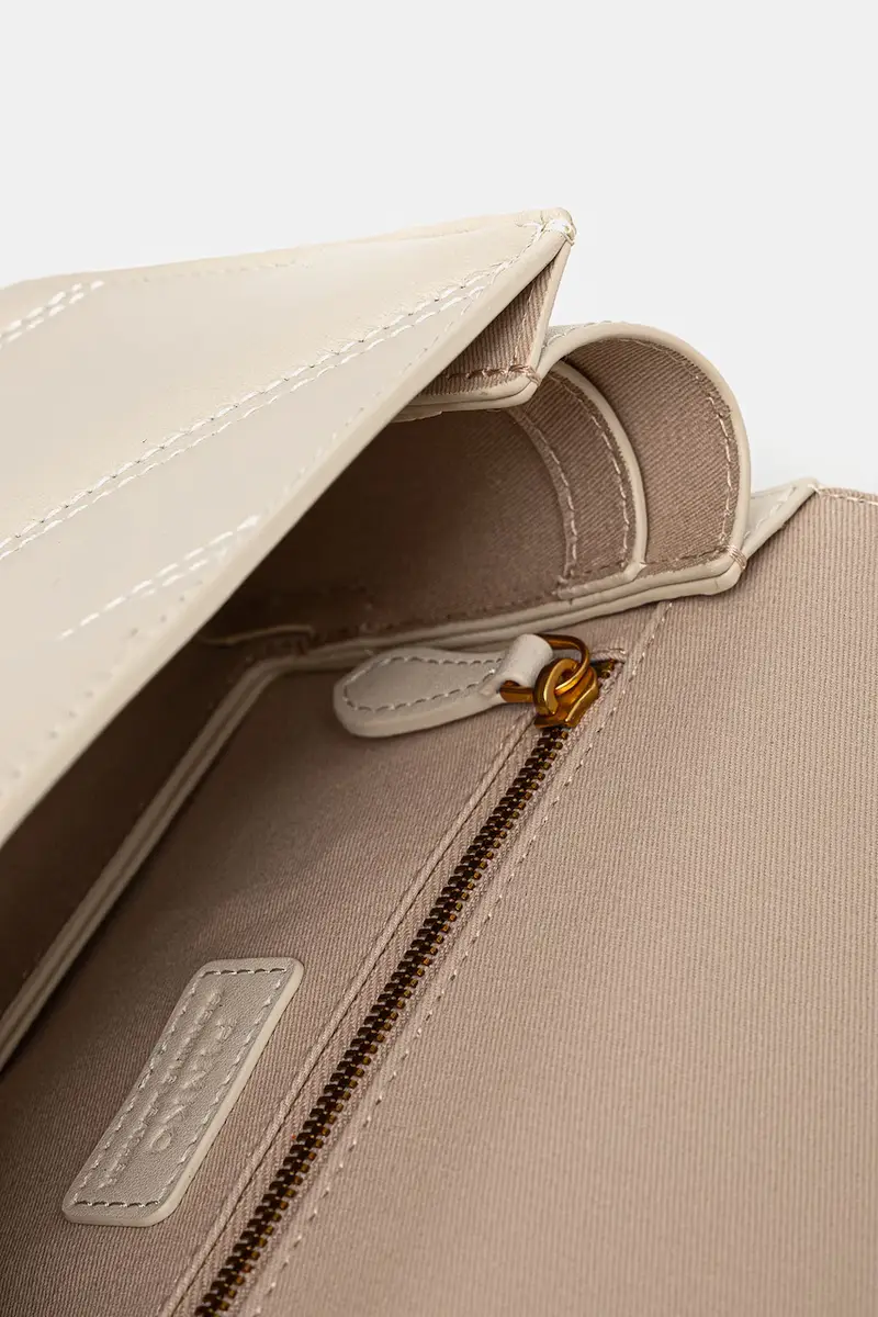 Pinko Borsa a mano Beige 3889404 miniatura 5