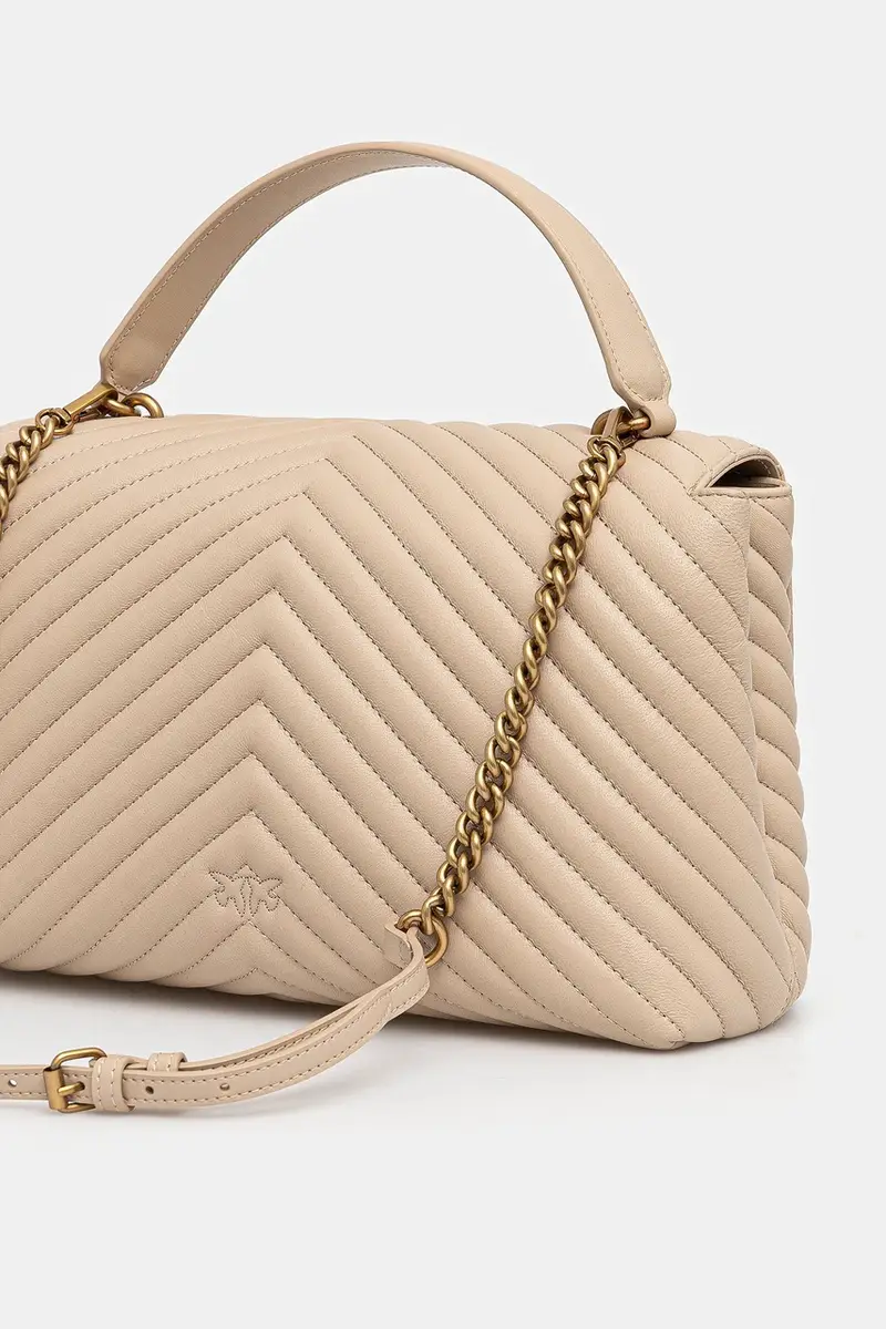 Pinko Borsa a mano Beige 3889394 miniatura 3