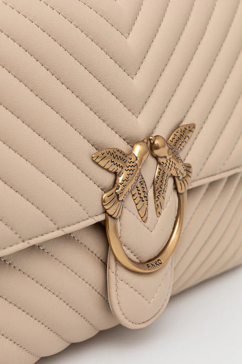 Pinko Borsa a mano Beige 3889394 miniatura 4