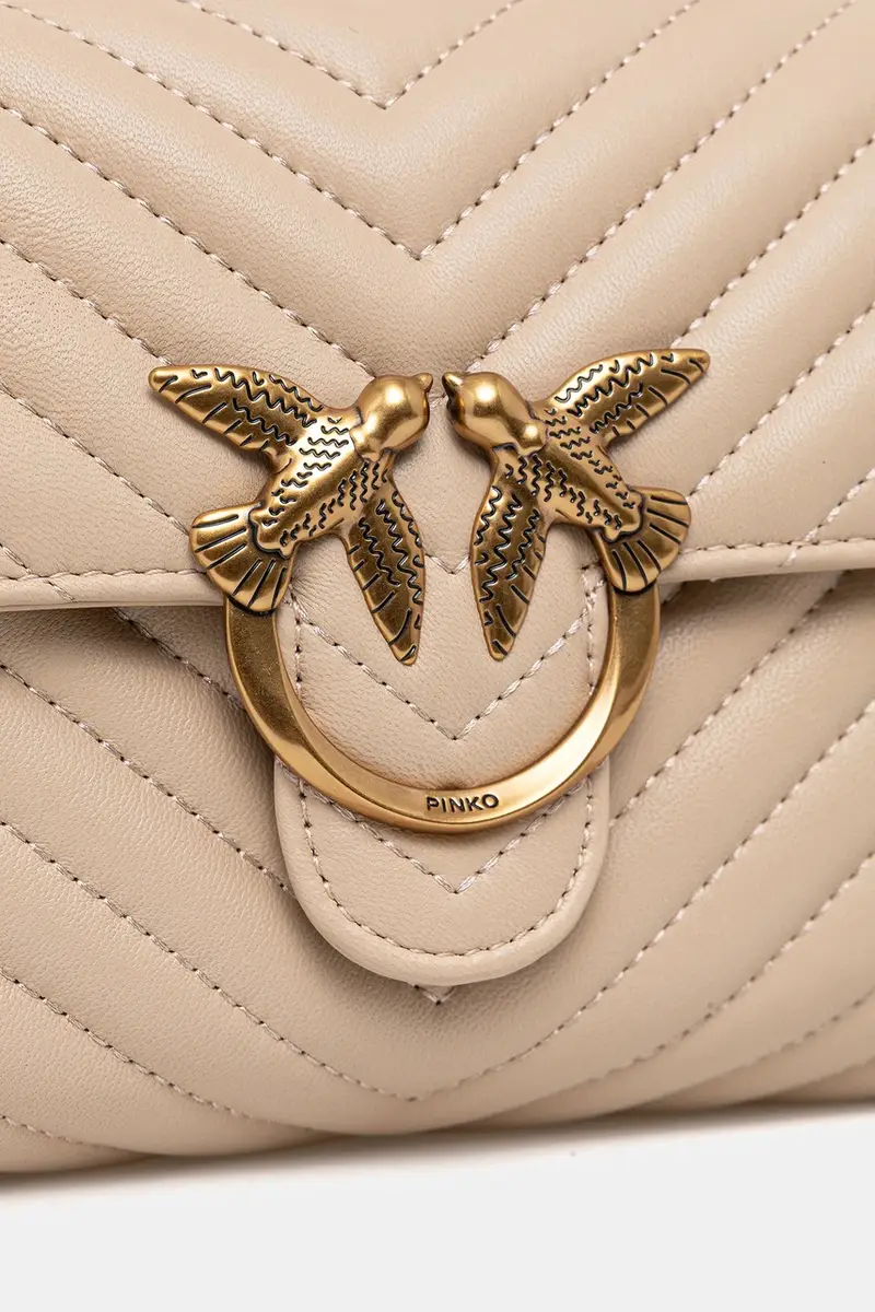 Pinko Borsa a mano Beige 3889395 miniatura 4