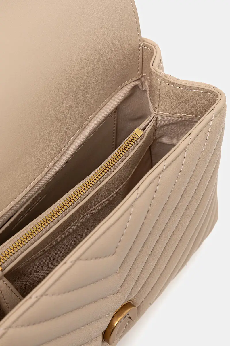 Pinko Borsa a mano Beige 3889395 miniatura 5