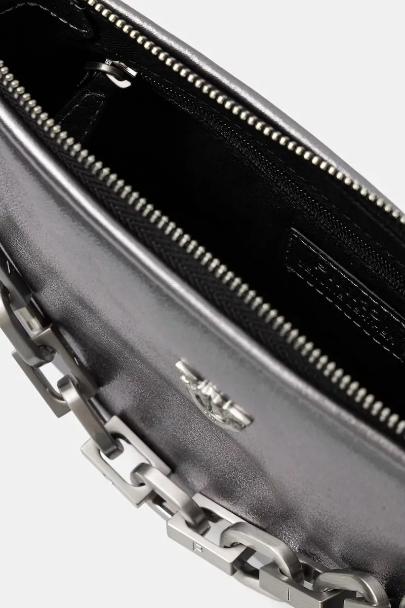 Pinko Borsa a mano Argento 3889376 miniatura 4