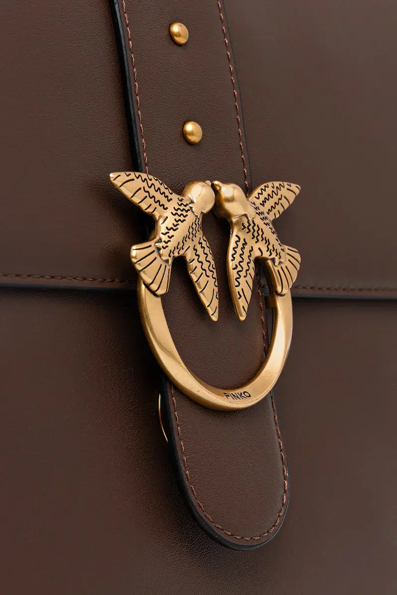 Pinko Borsa a mano Marrone 4149175 miniatura 4