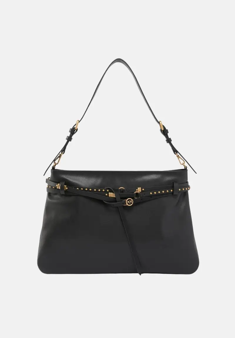Borsa a spalla Belt Bag Big nera da donna