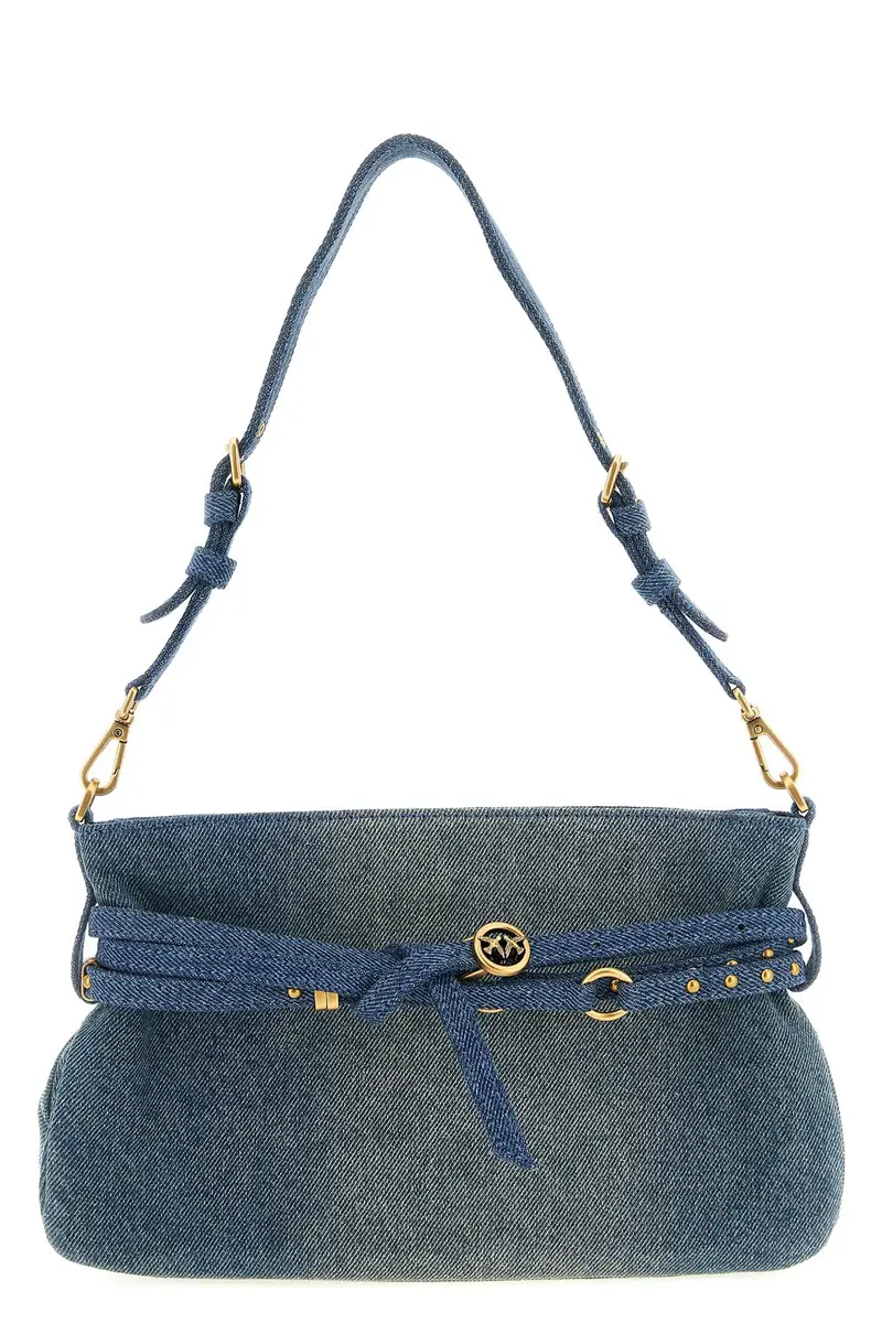 Borsa A Spalla Belt Mini Piccola Blu