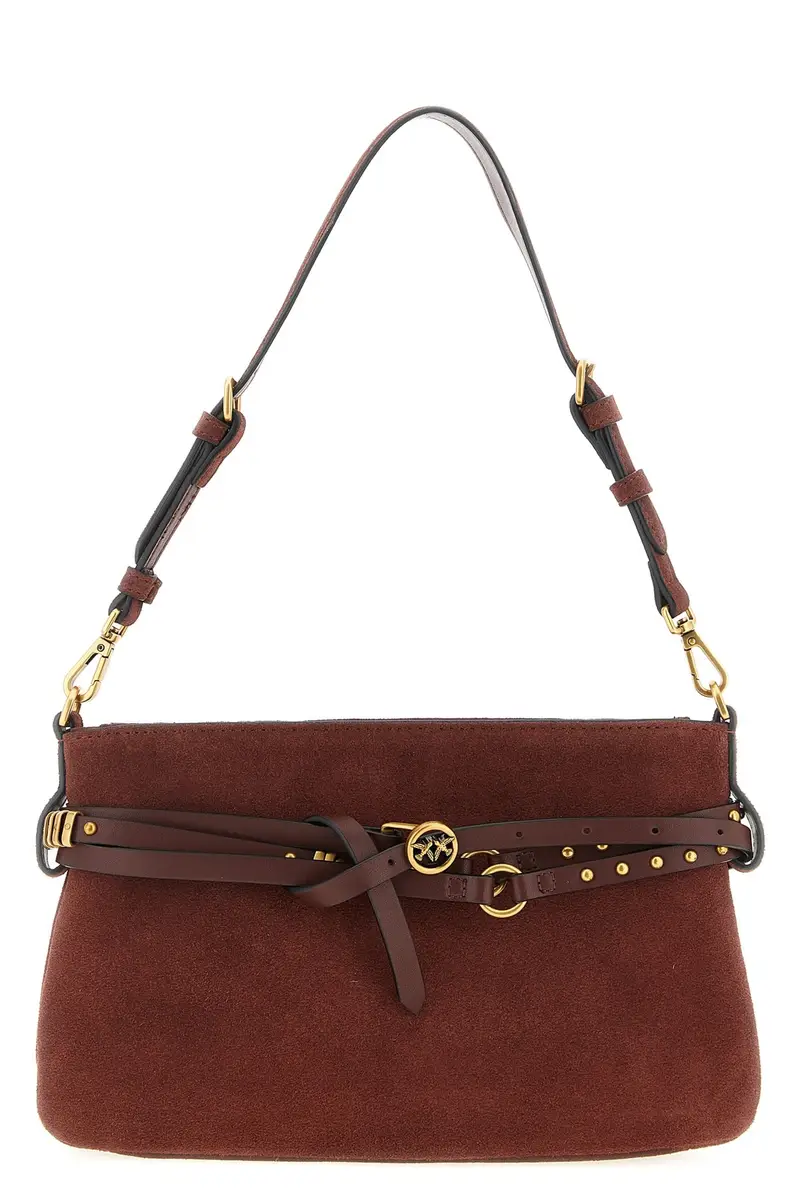 Borsa A Spalla Belt Mini Piccola Bordeaux