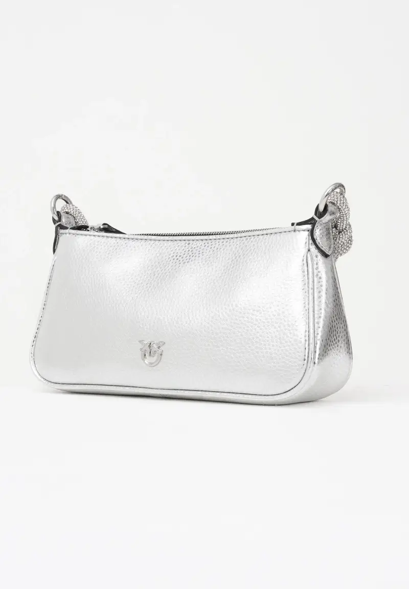 Pinko Borsa a spalla Donna Argento 2818453 miniatura 2