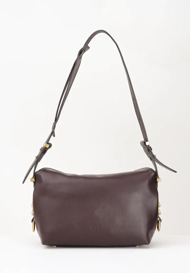 Pinko Borsa a spalla Donna Marrone 3045202 miniatura 3