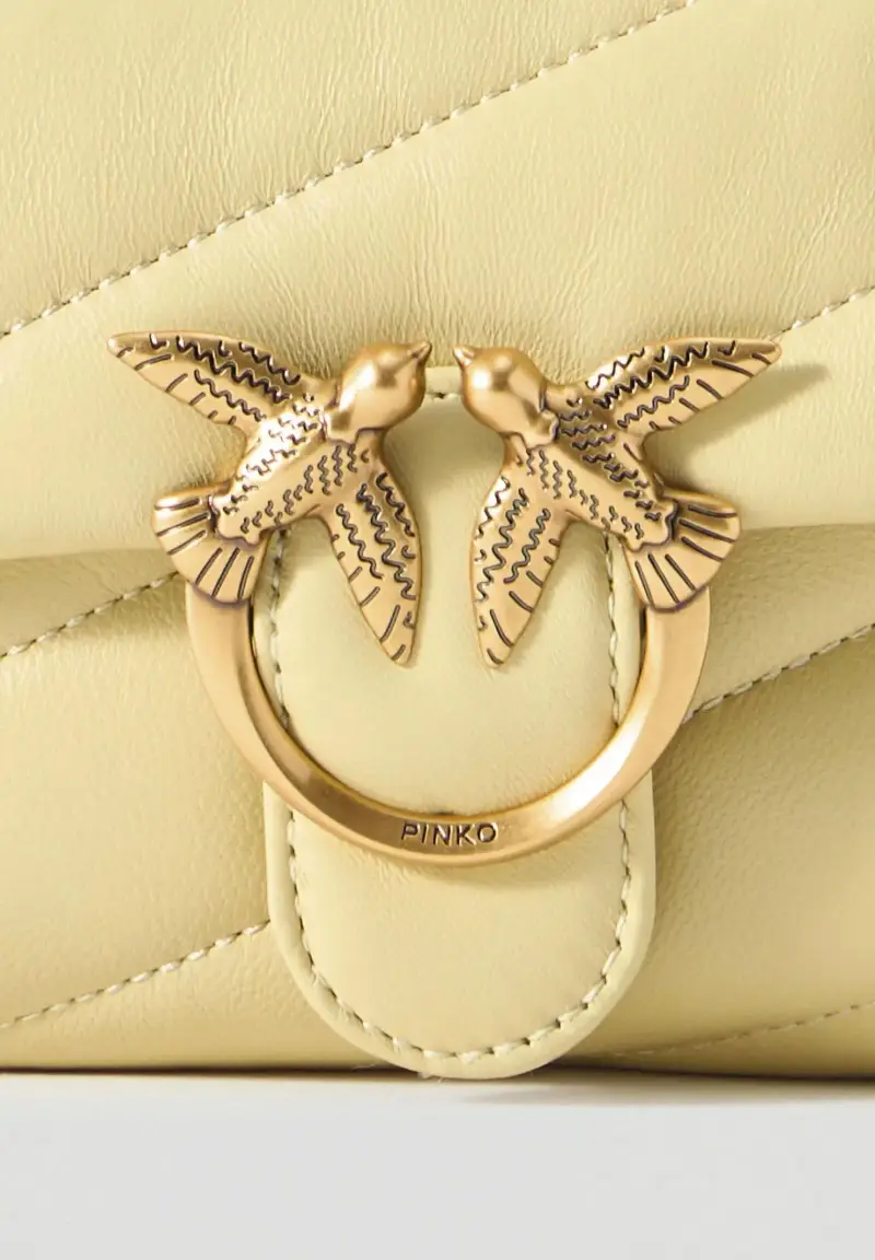 Pinko Borsa a tracolla Donna Giallo 4267824 miniatura 2