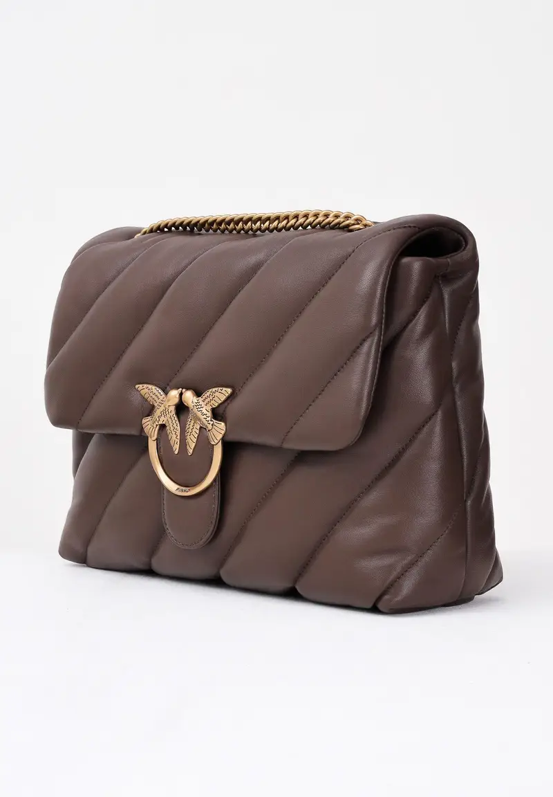 Pinko Borsa a tracolla Donna Marrone 2818425 miniatura 2