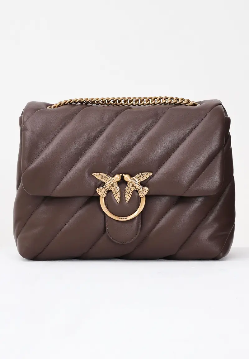 Pinko Borsa a tracolla Donna Marrone 2818425