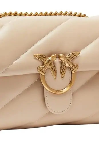 Pinko Borsa a tracolla Donna Beige 2510057 miniatura 3