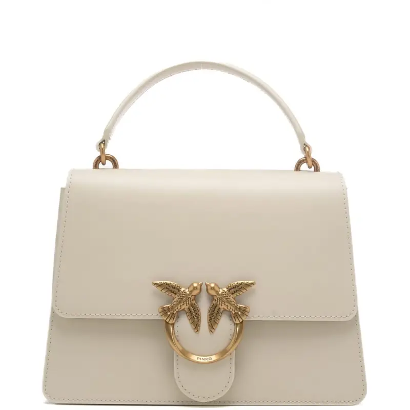 borsa a tracolla donna classic love one top handle light simply avorio oro