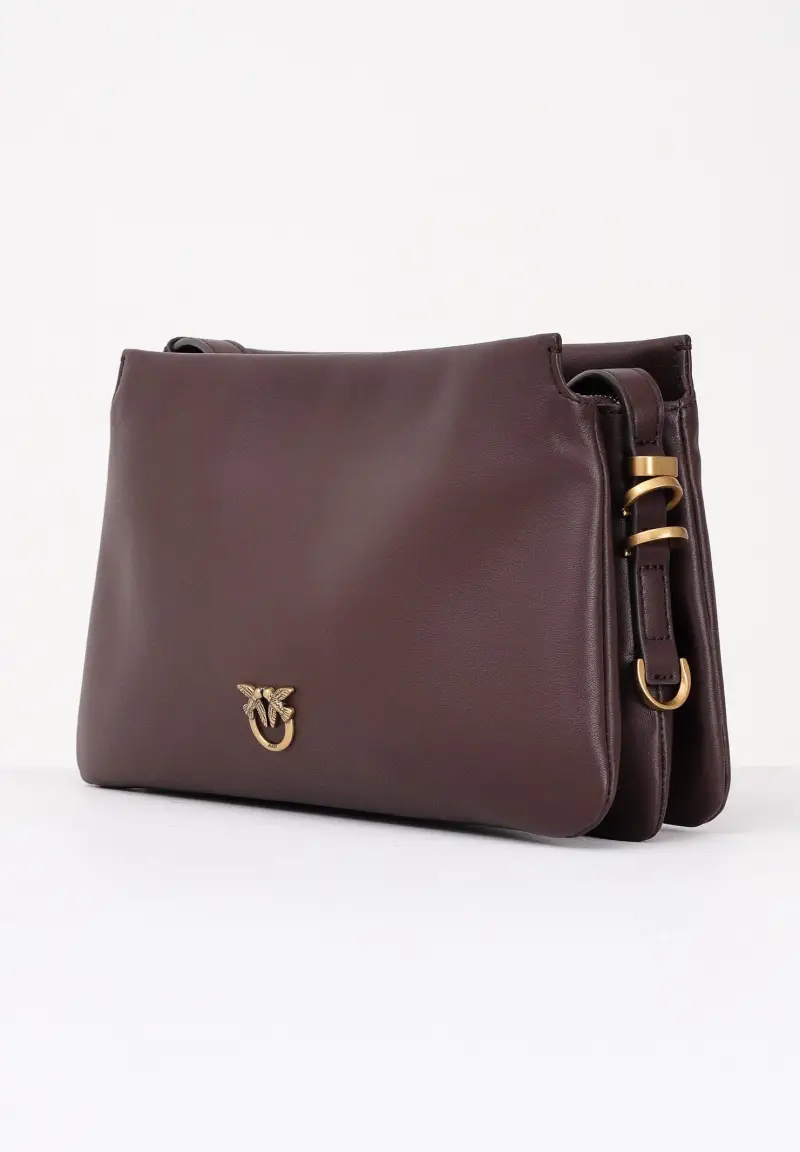 Pinko Borsa a tracolla Donna Marrone 2818450 miniatura 2