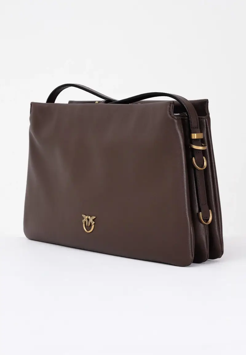 Pinko Borsa a tracolla Donna Marrone 2818428 miniatura 2