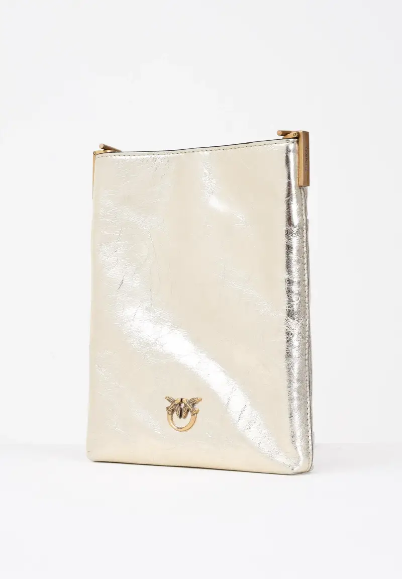 Pinko Borsa a tracolla Donna Oro 2818422 miniatura 2