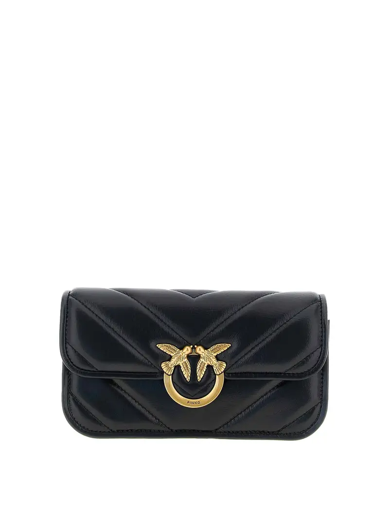 Borsa Baguette Love Box Nero