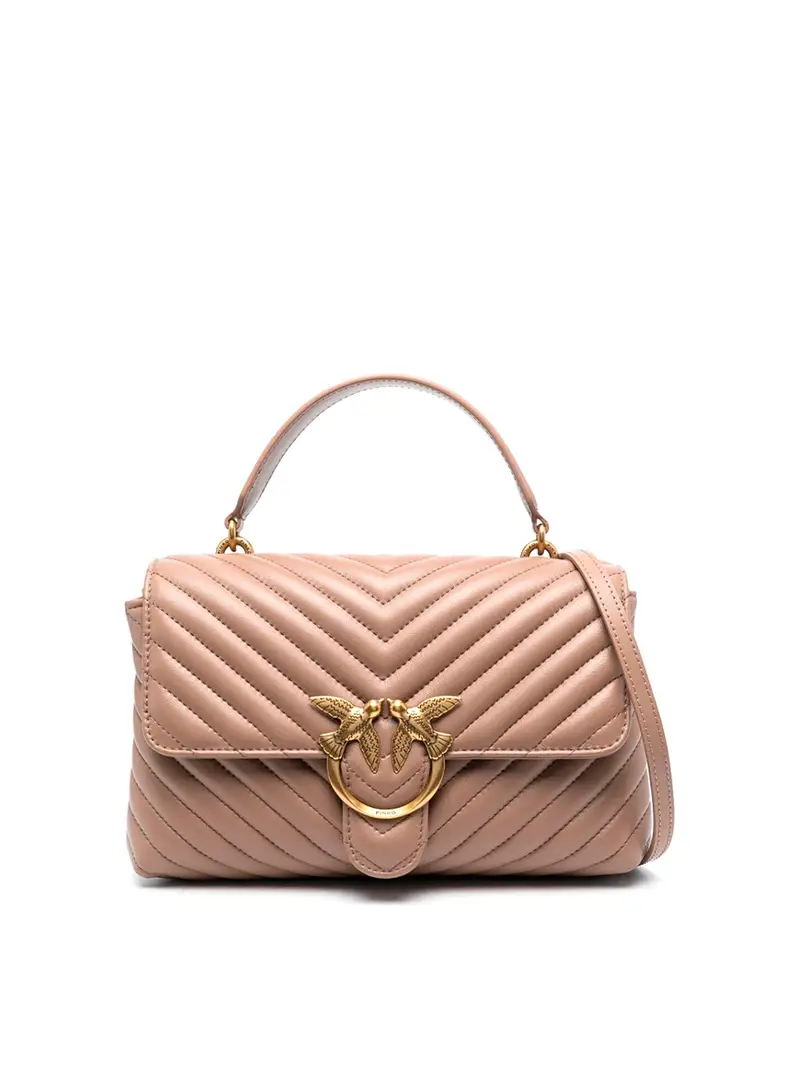 borsa `classic lady love puff chevron` Beige