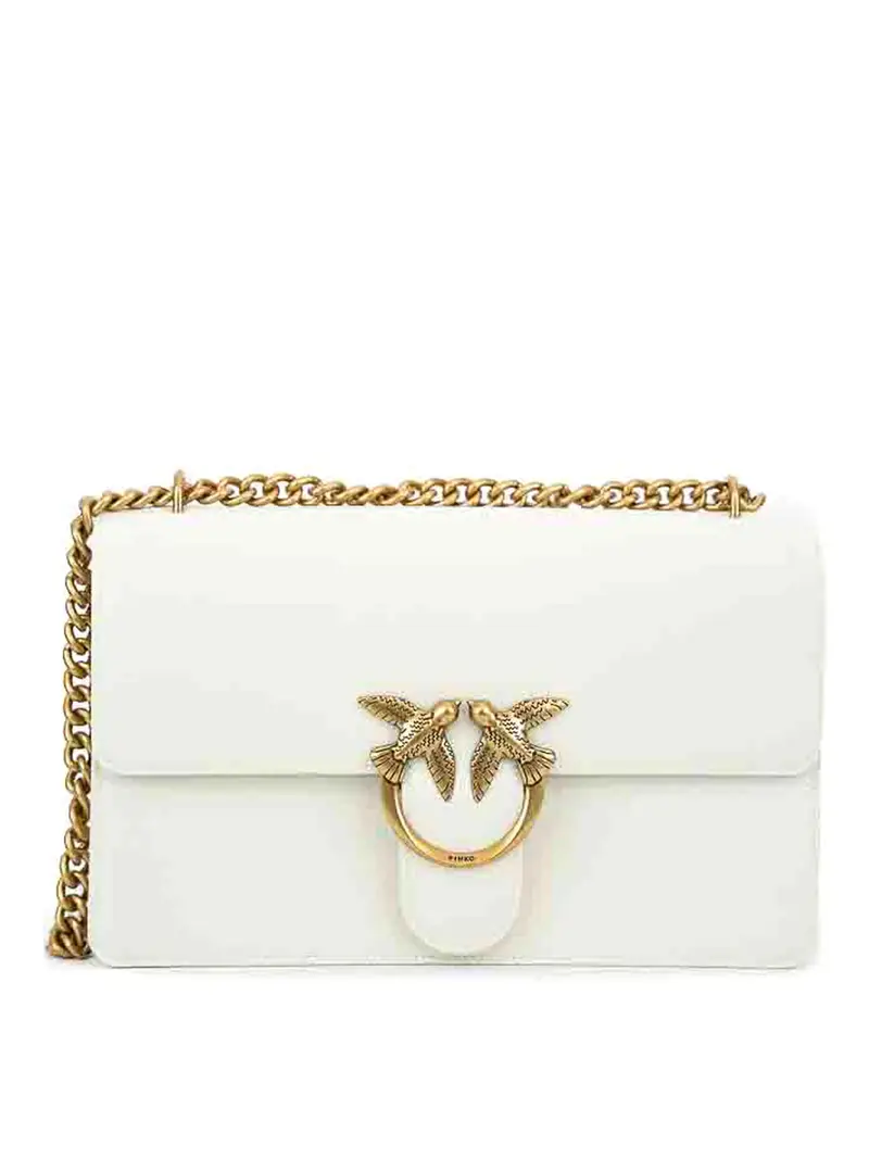 Borsa Classic love one simply Bianco