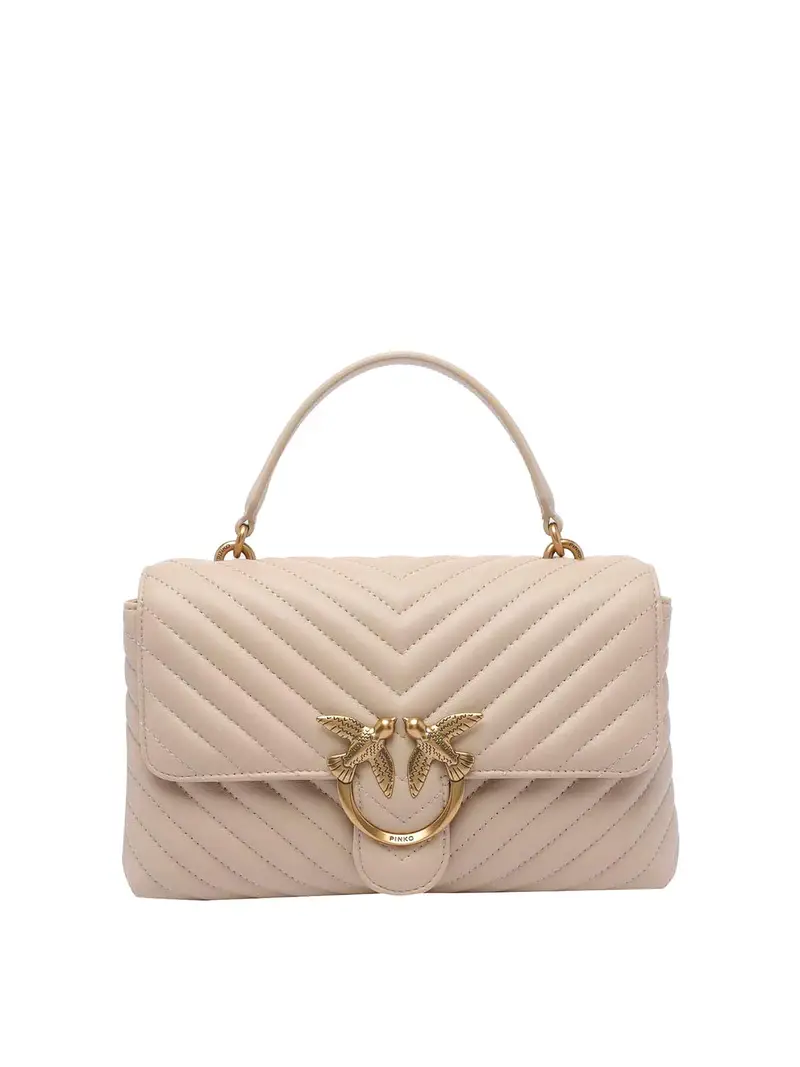 Borsa classica Love Lady Puffer Beige