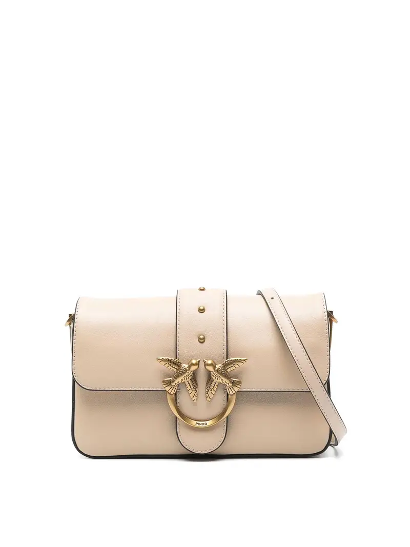 Borsa d'amore grande borsa a traversa morbida Beige
