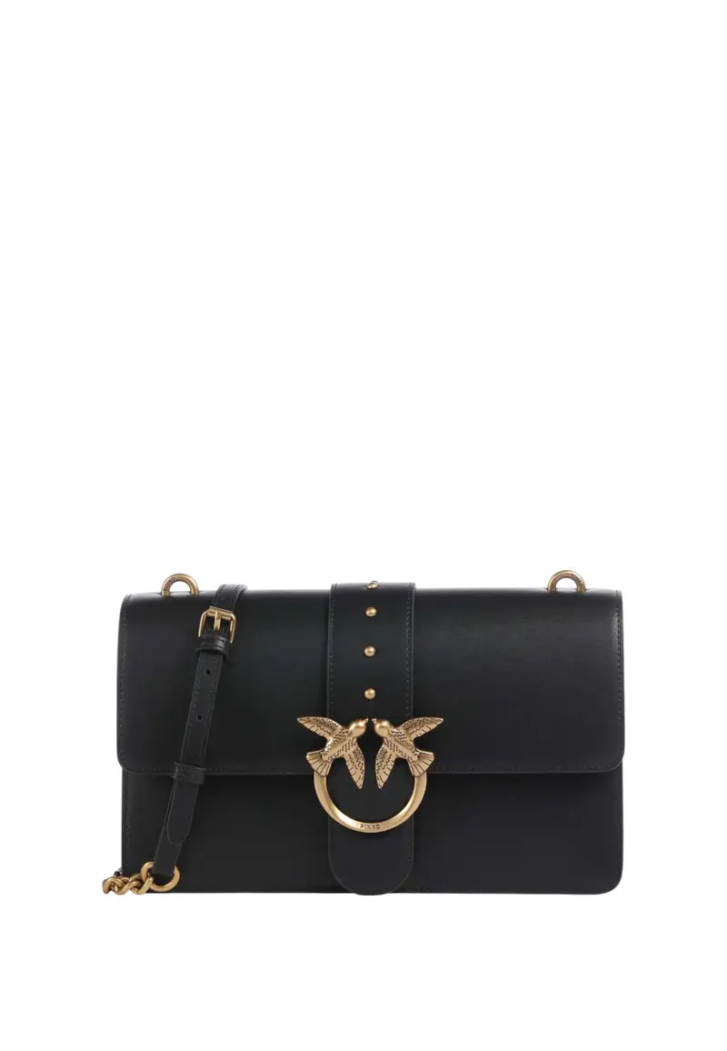 Borsa Donna Pinko 105857A0F1 Nero/antique gold BLACK