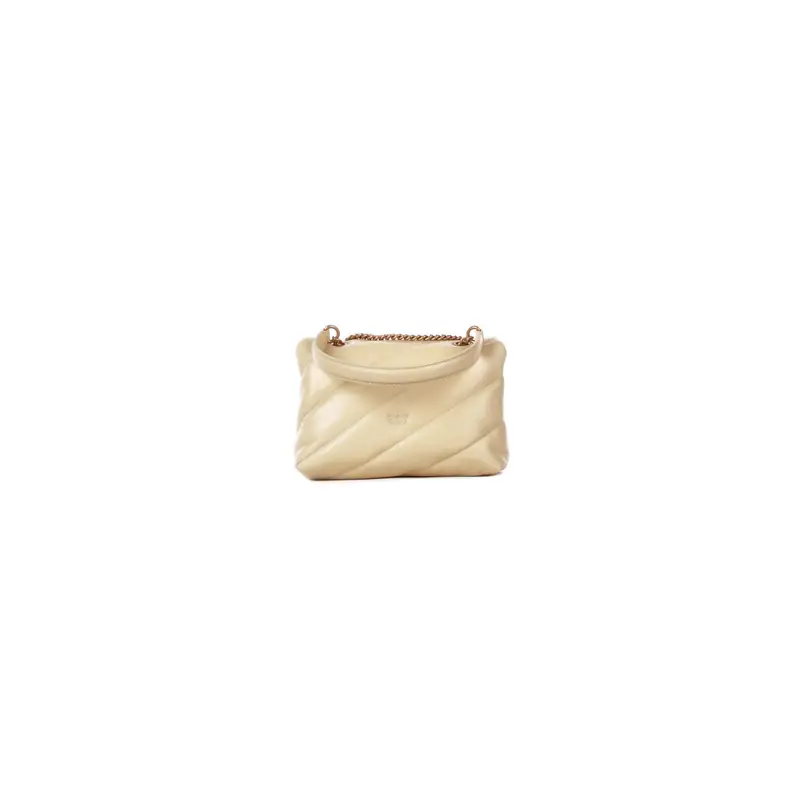 Borsa Donna PINKO Vaniglia Love puff mini cl sheep nappa miniatura 2