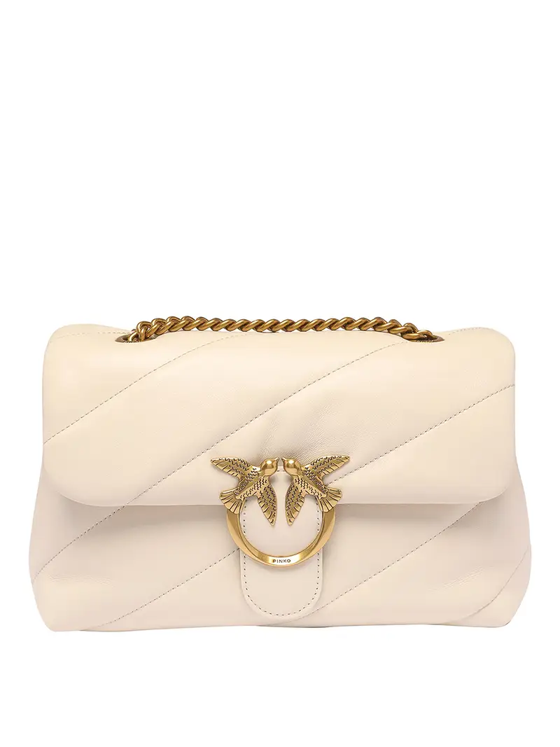 Borsa Love Classic Puff Classic Bianco