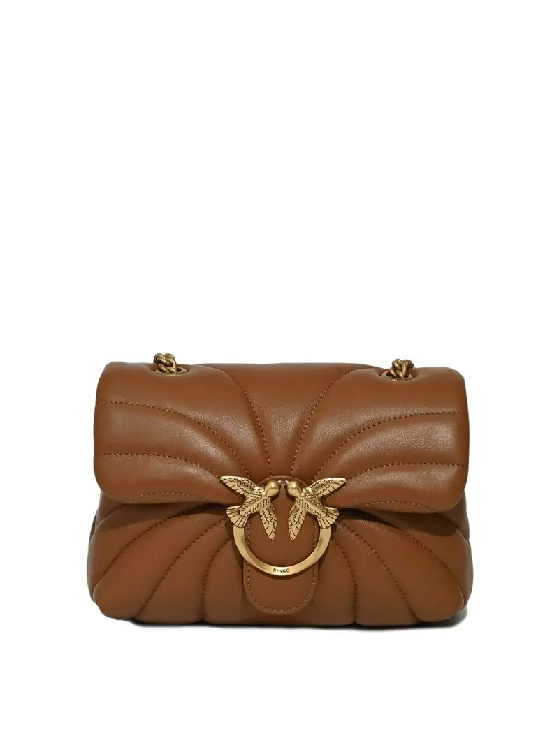 Borsa Piccola Love Bag Puff Butterfly Oro