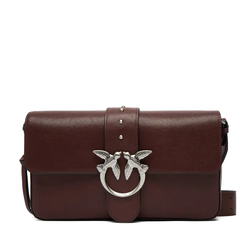 Borsa PINKO Love One Slouchy Zip Classic AI 25-26 PLTT 105081 A2JG Marrone