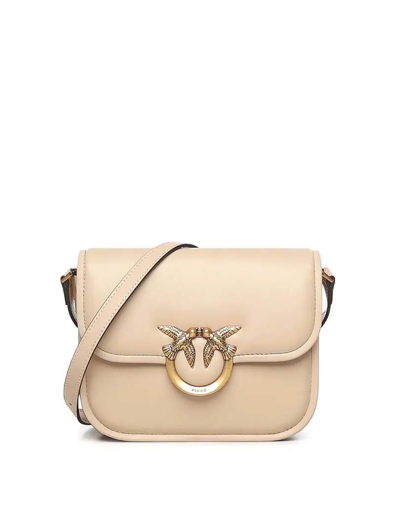 Borsa quadrata Love Bag Box Beige