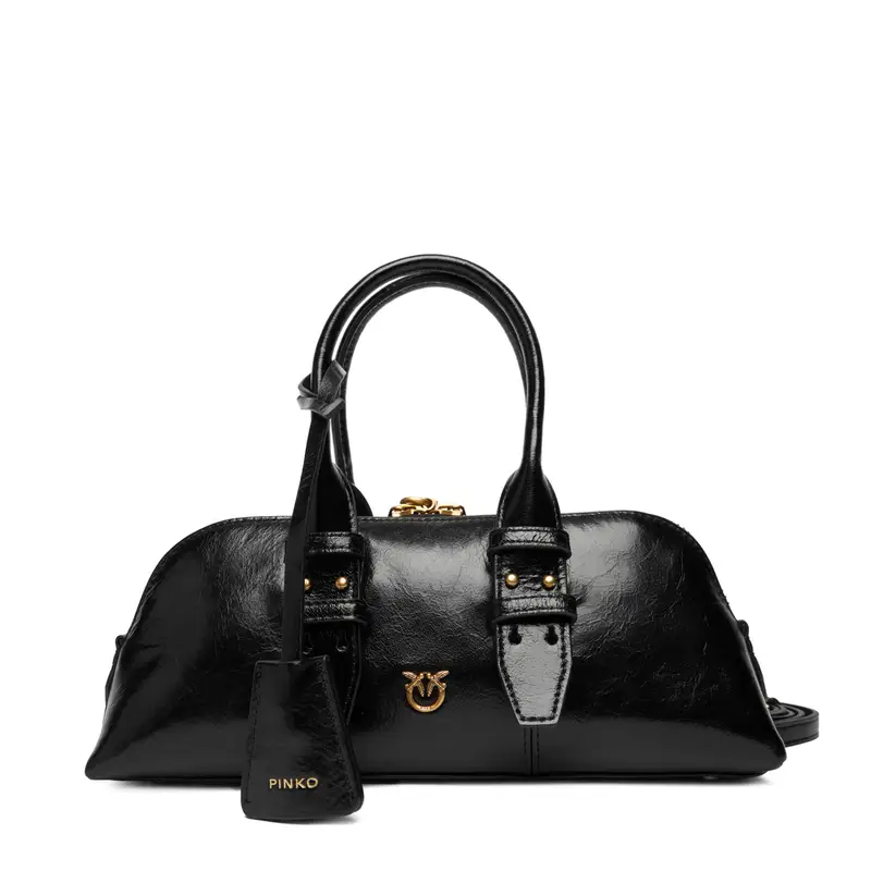 Borsetta PINKO Bowling Bag Baguette AI 25-26 105334 A2VW Nero