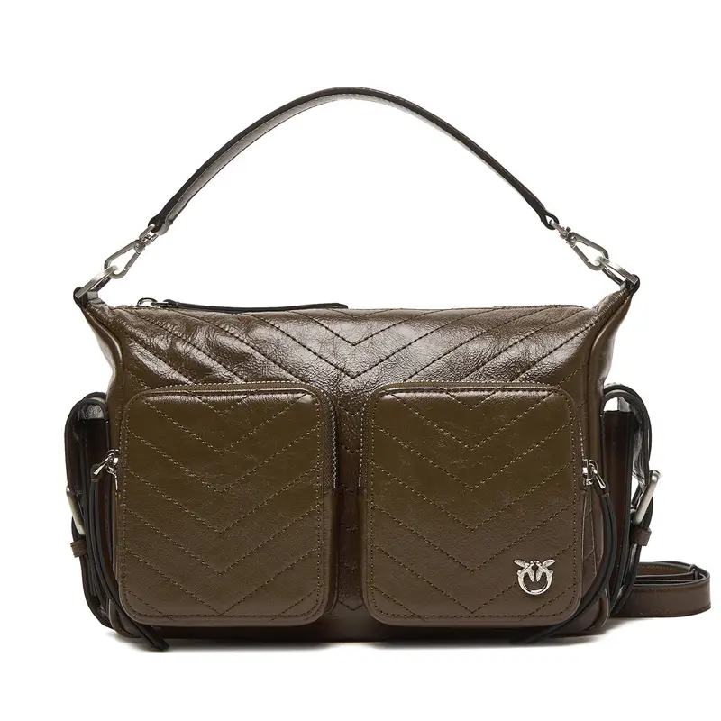 Borsetta PINKO Cargo Camera Bag Al 25-25 PLTT 105110 A2JC Marrone