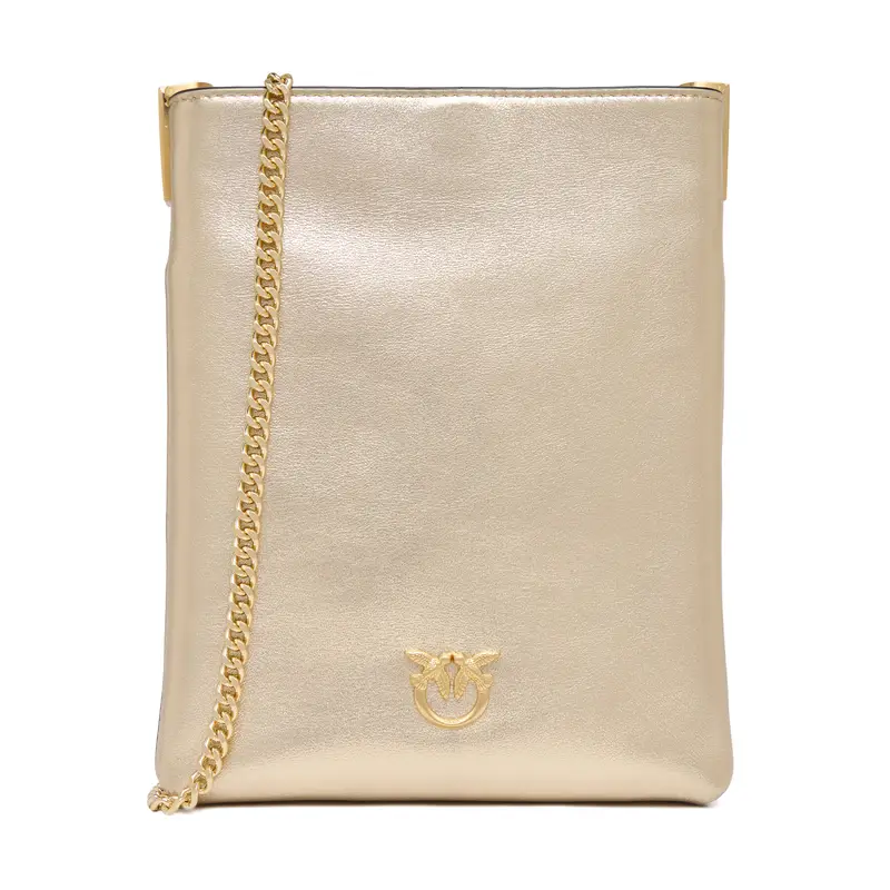 Borsetta PINKO Flat Satchel AI 25-26 PCPL 105352 A2O9 Oro