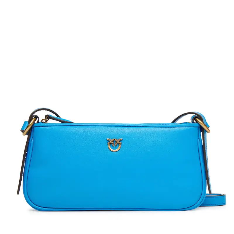 Borsetta PINKO Half Moon Baguette Mini AI 25-26 PLTT 105069 A0QO Blu