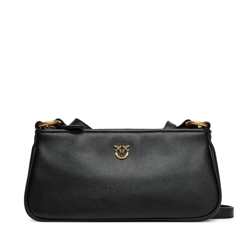 Borsetta PINKO Half Moon Baguette Mini AI 25-26 PLTT 105069 A0QO Nero