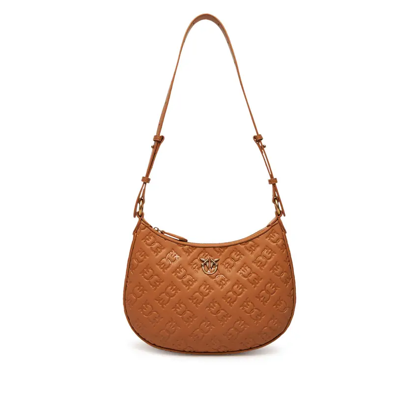 Borsetta PINKO Half Moon Mini Fl PE 25 PLTT 102790 A1YB Marrone